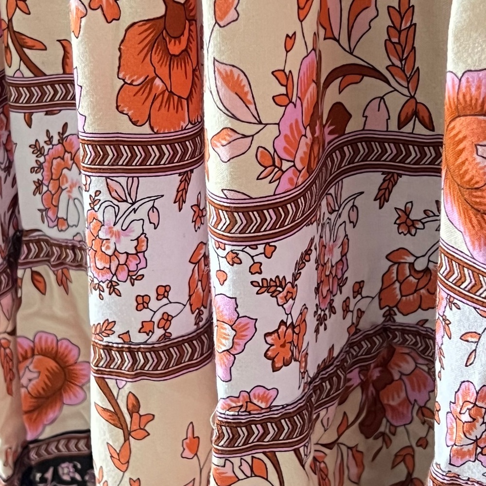 NATURAL LIFE Dark Floral Maxi Dress - Picture 4 of 15